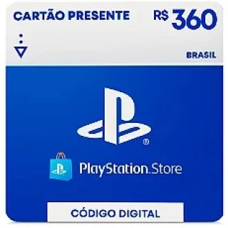 Cartão PSN R$360